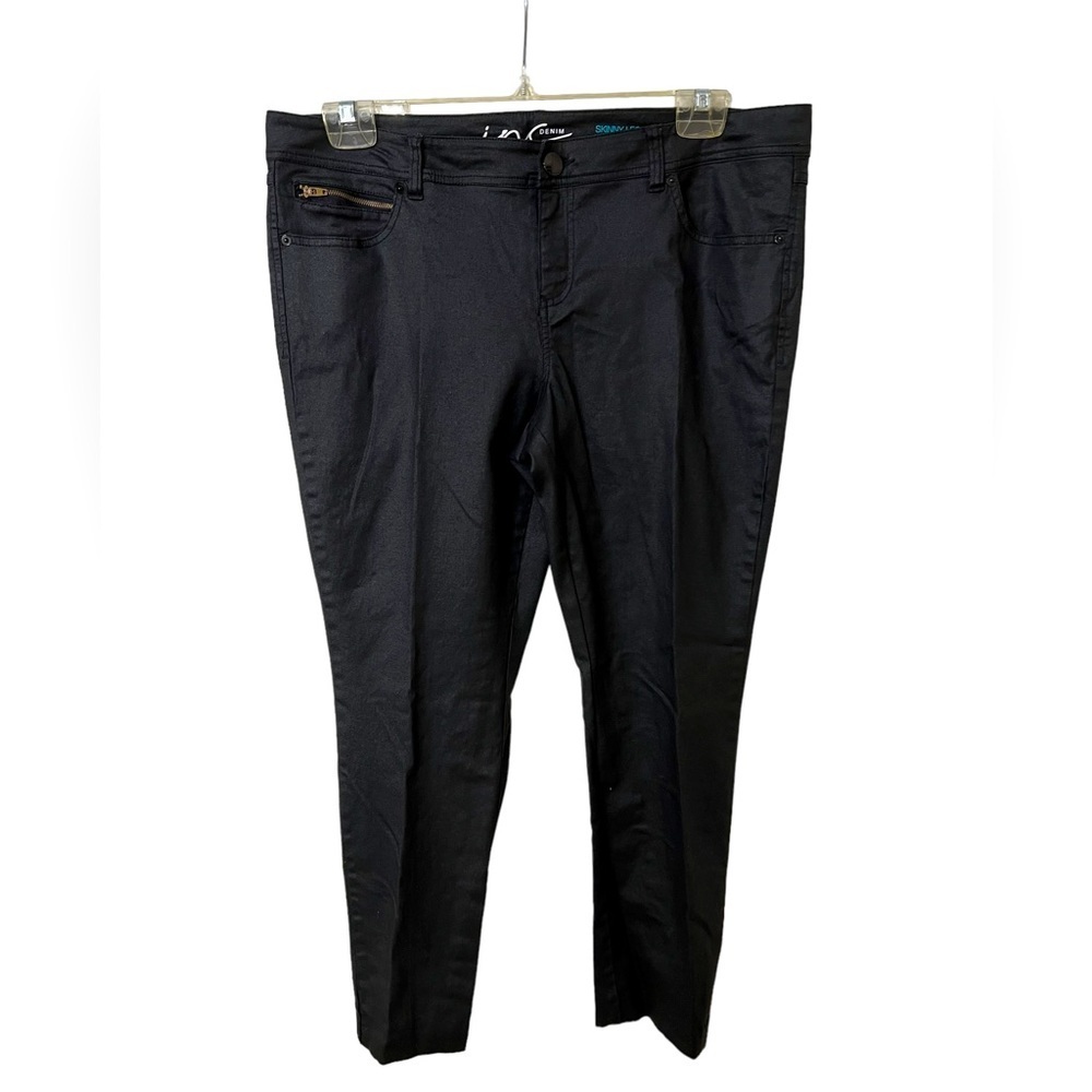 INC DENIM JEANS, LADYS SKINNY LEG REGULAR FIT. SIZE 16. MADE OF COTTON☑️